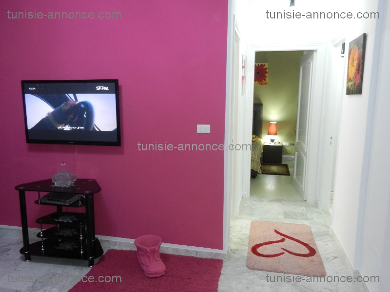 Ariana Ville Cite Ennasr 2 Location vacances Appart. 2 pices Tres joli studio meubler top de lux
